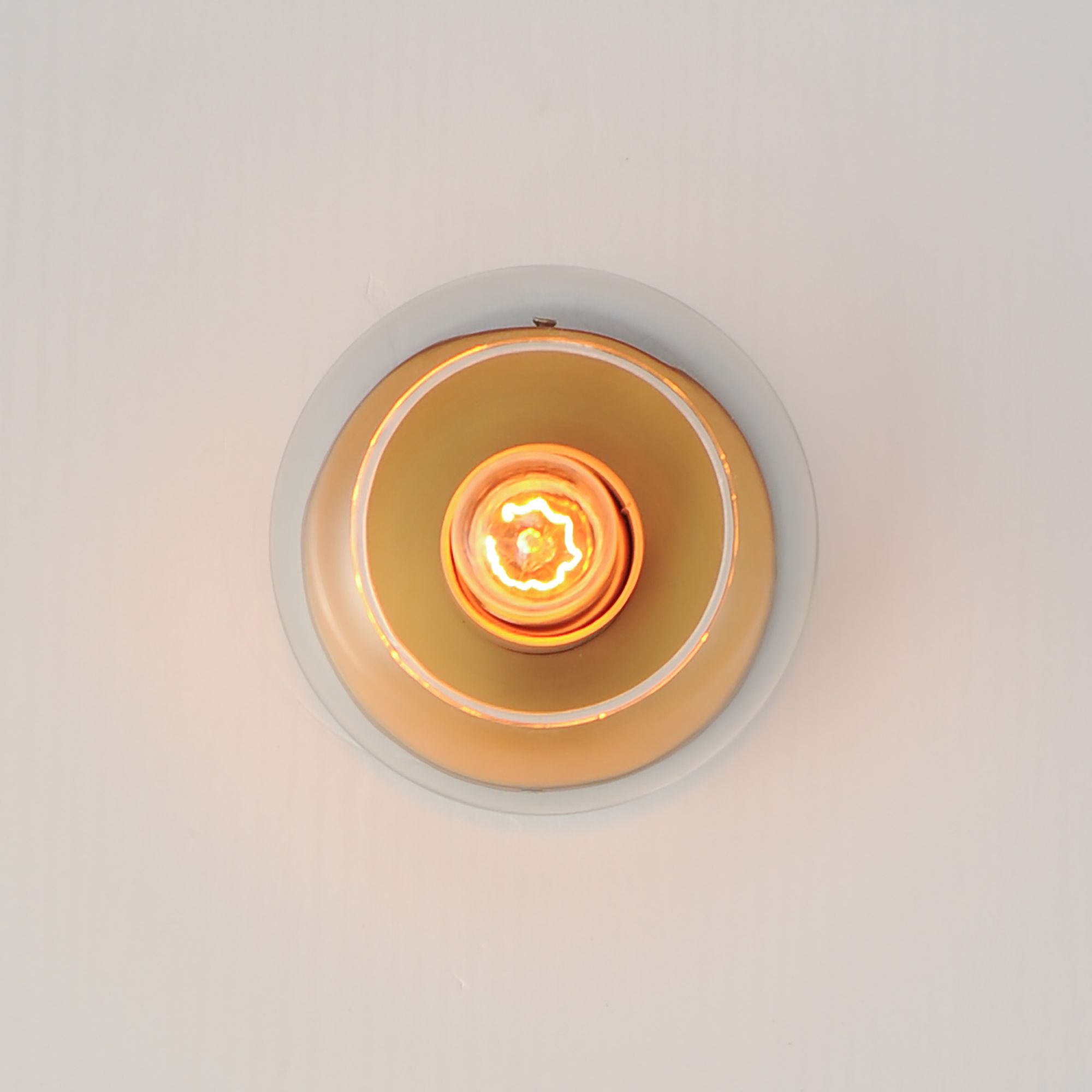 Image 7 Knox 1-Light Flush Mount Natural Aged Brass more views