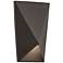 Knox 10" High Bronze LED Outdoor Wall Light
