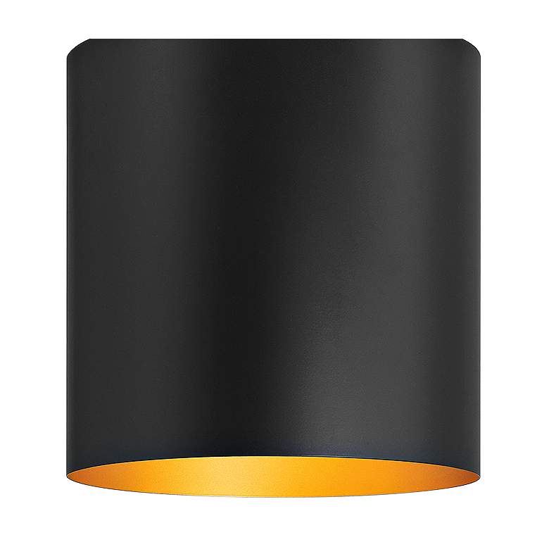 Image 2 Knox 11" Wide Matte Black Mini Pendant more views