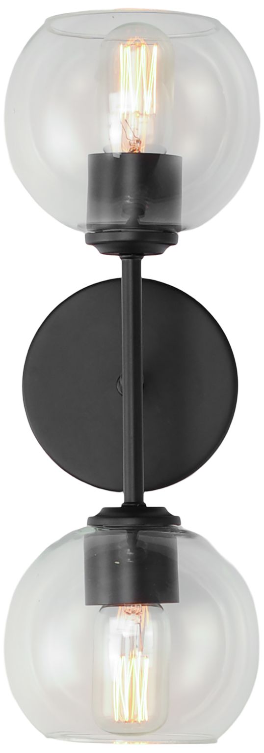 Image 3 Knox 2-Light Wall Sconce Black more views