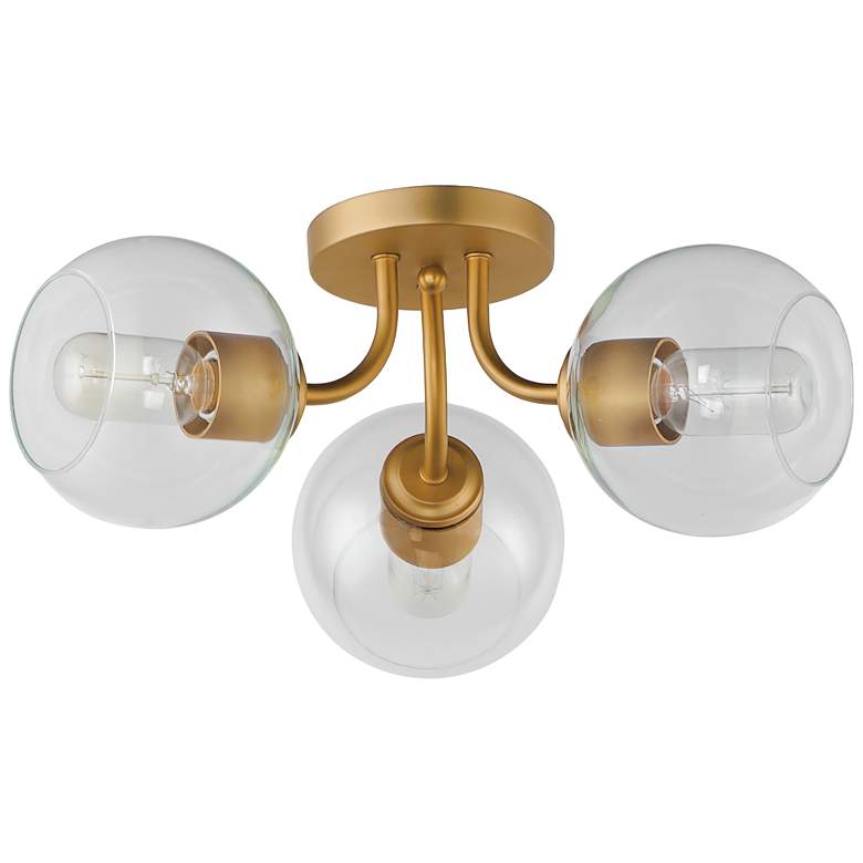 Image 3 Knox 3-Light Semi-Flush Mount more views