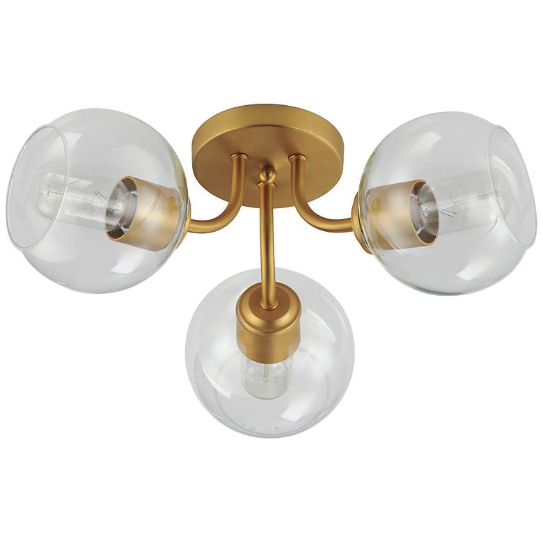 Image 4 Knox 3-Light Semi-Flush Mount more views