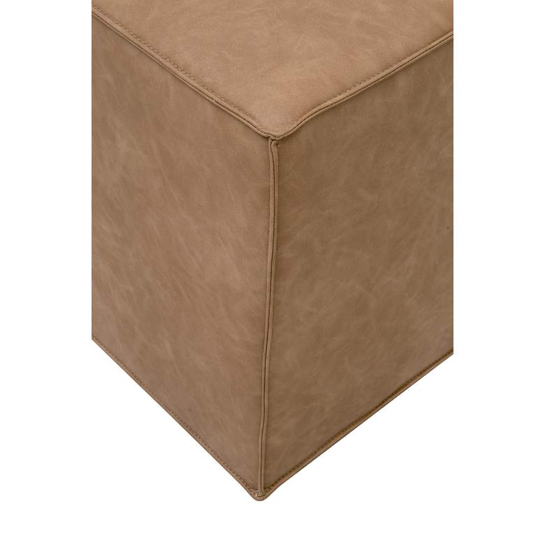 Image 6 Knox Ivanhoe Toast Square Accent Ottoman more views
