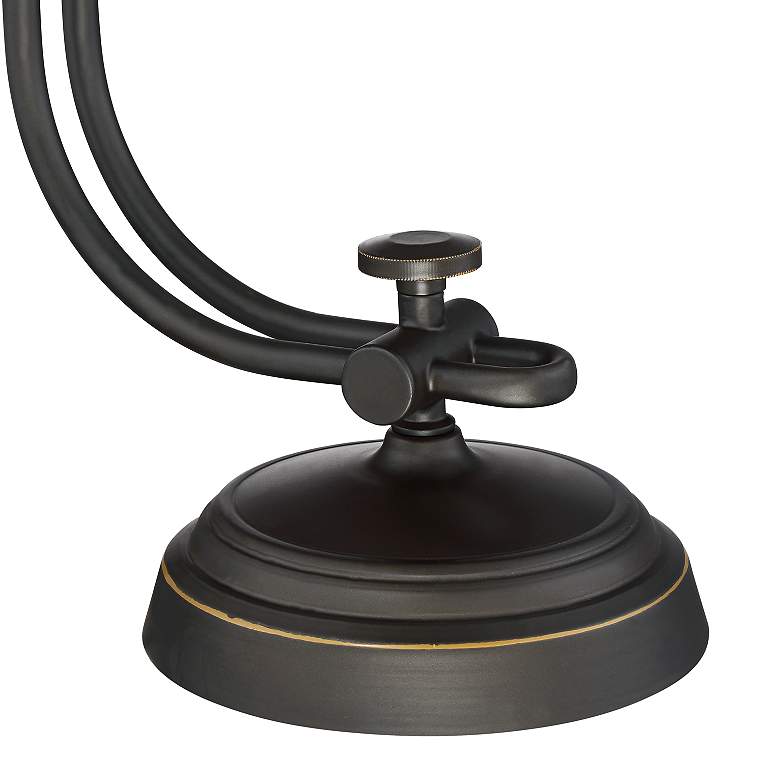 Knox Oil-Rubbed Bronze Lantern Desk Lamp more views