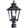 Knoxville 19 1/2" High Bronze 3-Light Outdoor Post Light