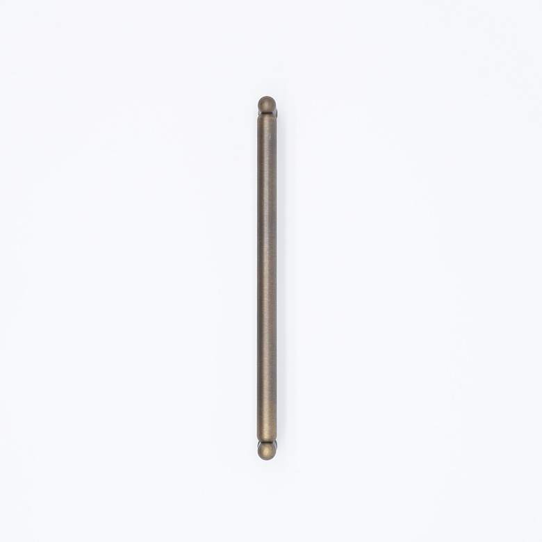 Image 2 Knurled Antique English 8 1/2" Wide Cabinet Pull more views