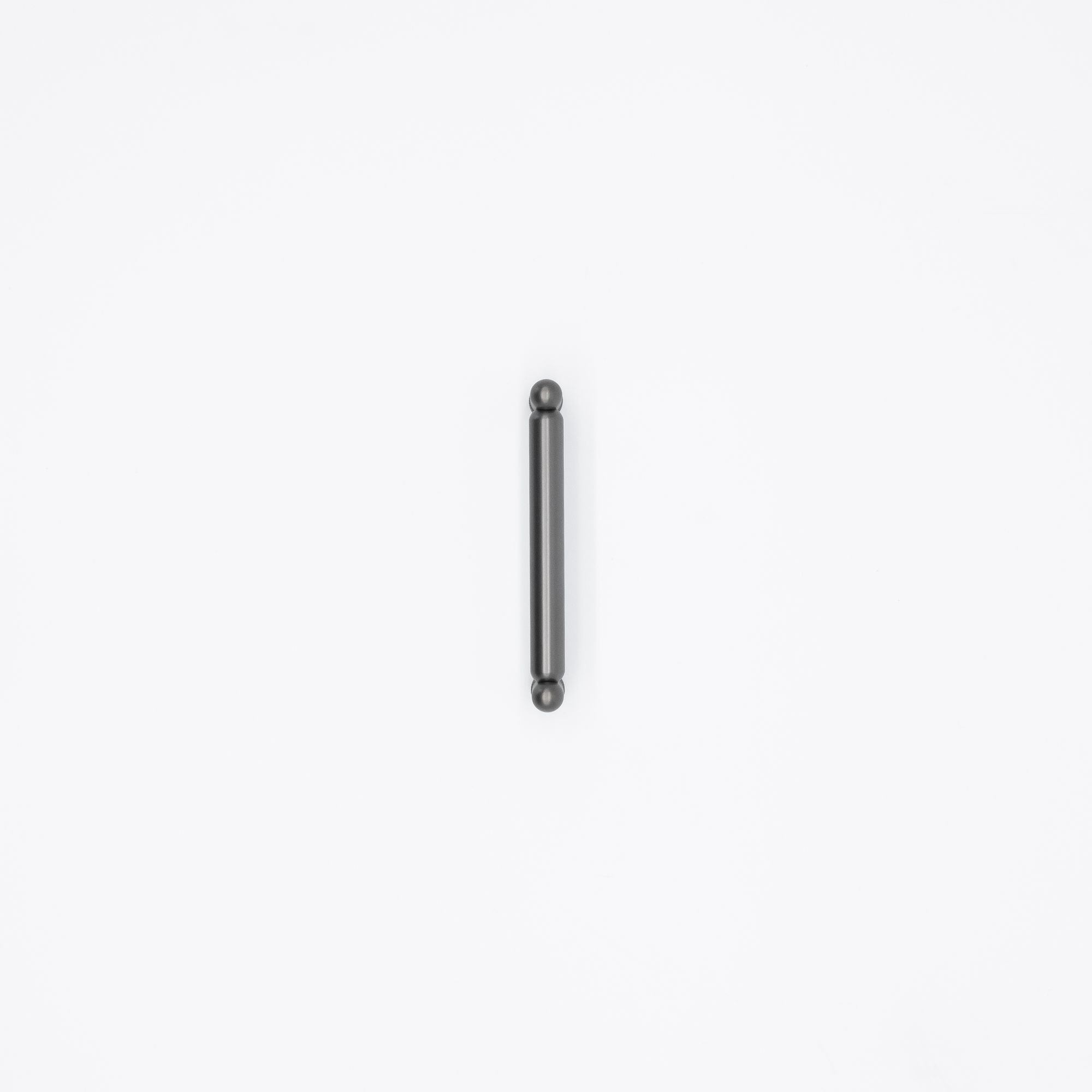 Image 3 Knurled Graphite 4 1/2" Wide Cabinet Pull more views