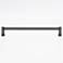 Knurled Graphite 8 1/2" Wide Cabinet Pull