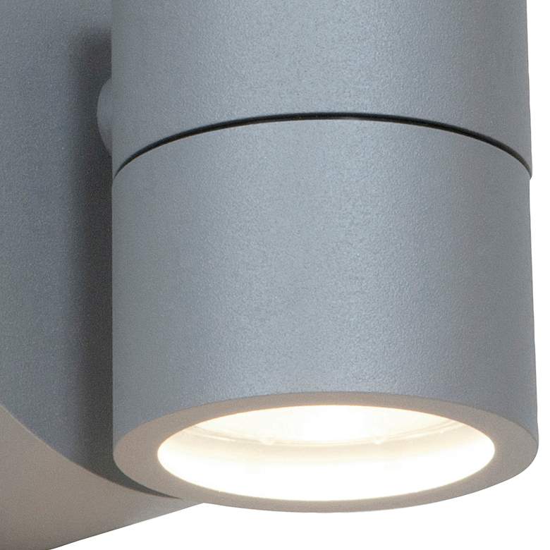 Image 3 KO 4 1/4" High Satin Outdoor Spotlight more views