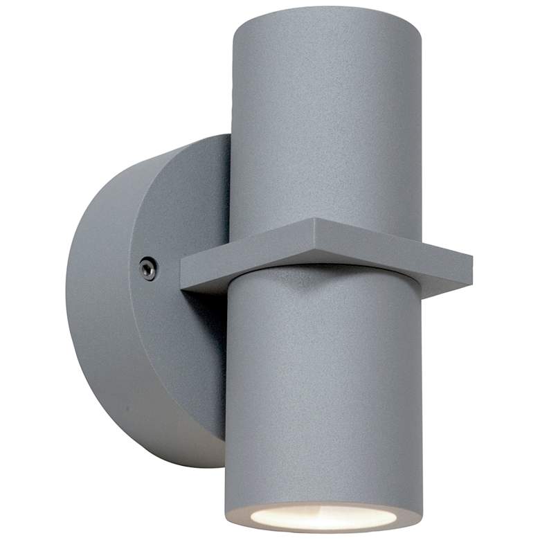 Image 1 KO 6 1/2" High Satin LED Outdoor Spotlight