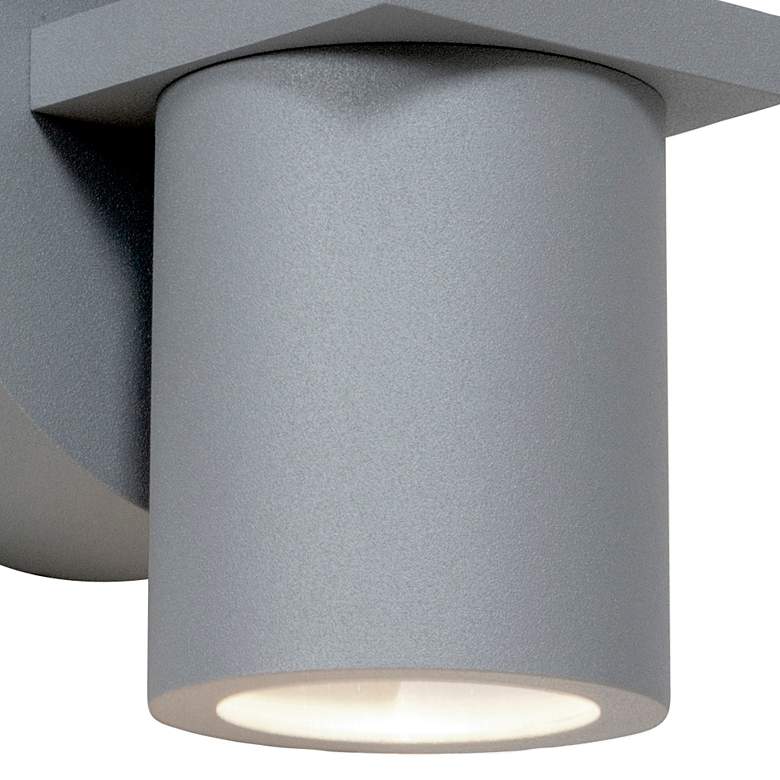 Image 2 KO 6 1/2" High Satin LED Outdoor Spotlight more views