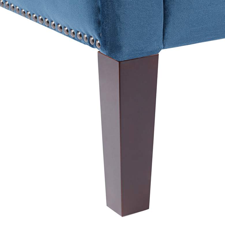 Kobi II Blue Velvet Accent Chair more views