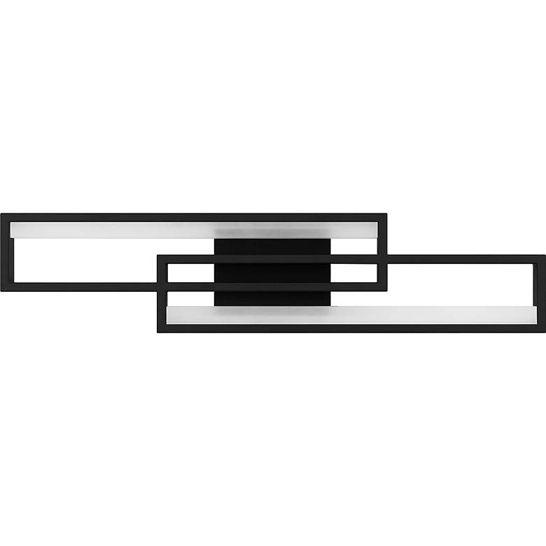 Image 2 Kocha Integrated LED Earth Black Bath Light with CCT Switch more views