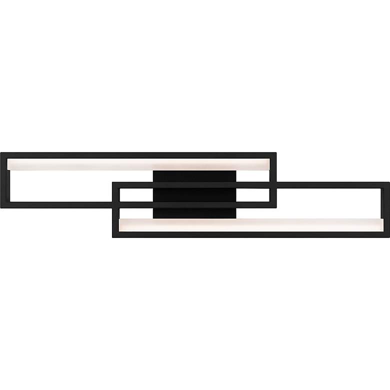 Image 3 Kocha Integrated LED Earth Black Bath Light with CCT Switch more views