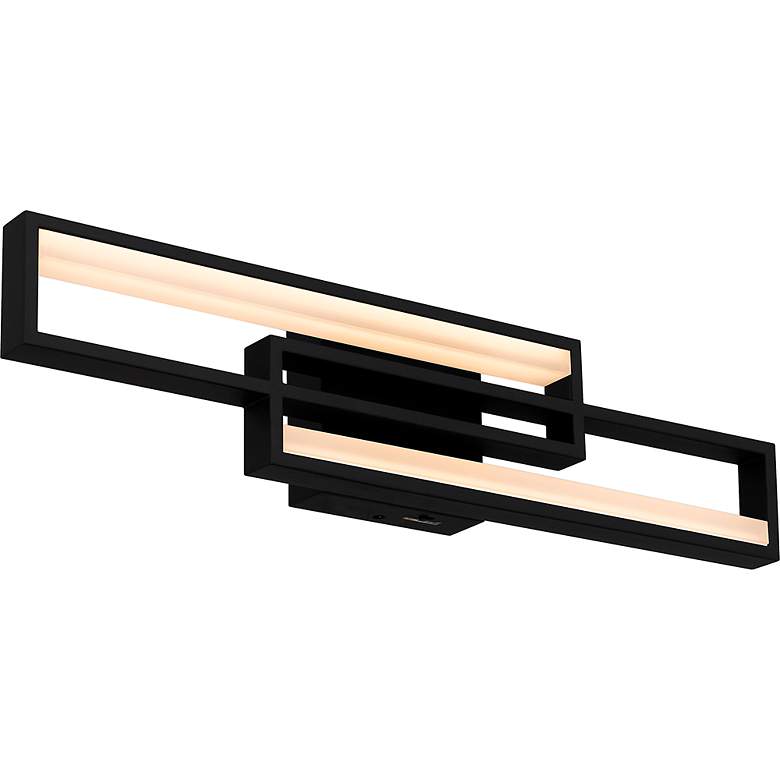 Image 5 Kocha Integrated LED Earth Black Bath Light with CCT Switch more views