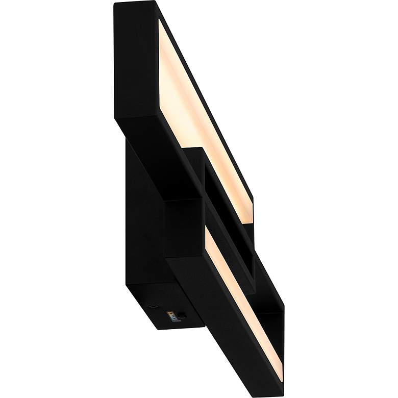 Image 6 Kocha Integrated LED Earth Black Bath Light with CCT Switch more views