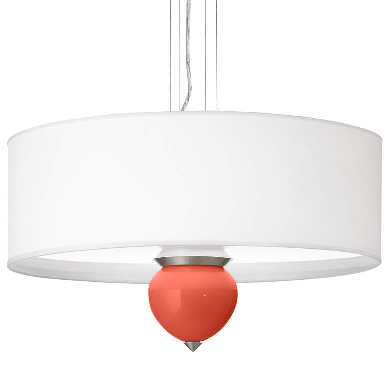 Image 1 Koi Cleo 24 inch Wide Pendant Chandelier by Color Plus