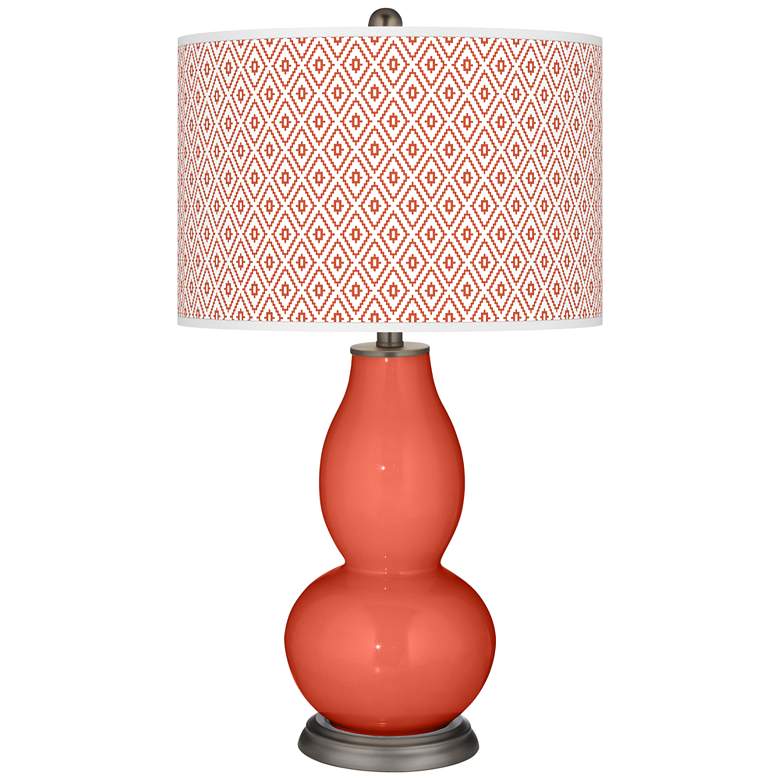 Image 1 Koi Diamonds Double Gourd Table Lamp by Color Plus