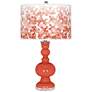 Koi Mosaic Giclee Apothecary Table Lamp by Color Plus