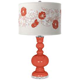 Image1 of Koi Rose Bouquet Apothecary Table Lamp