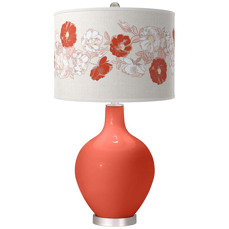 Image 1 Koi Rose Bouquet Ovo Table Lamp