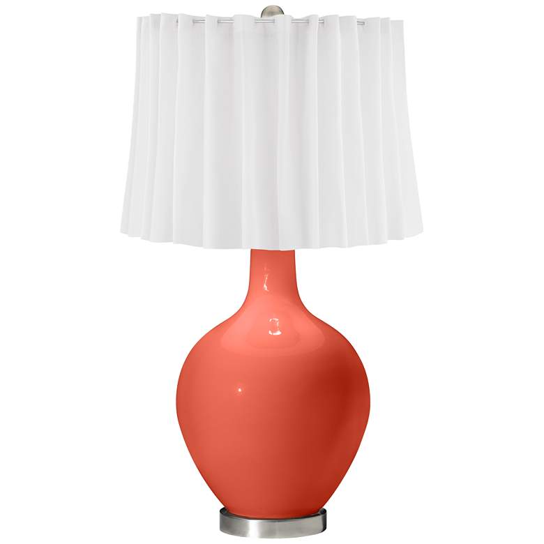 Image 1 Koi White Curtain Ovo Table Lamp