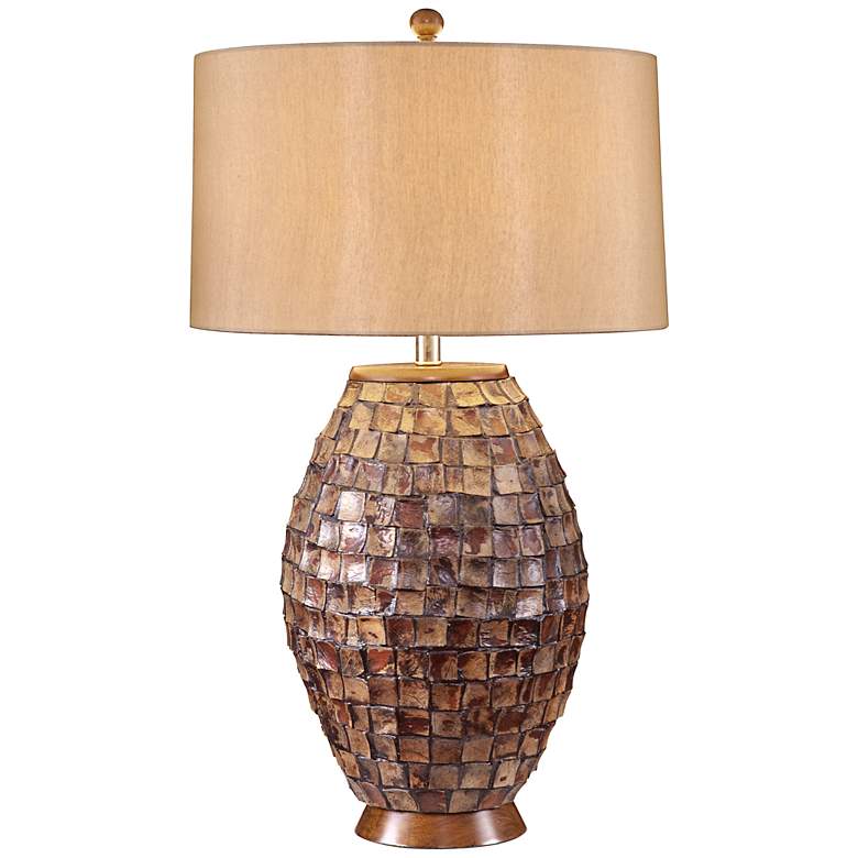 Image 1 Kokomon Coconut Bark Table Lamp