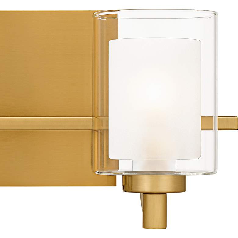 Image 5 Kolt 2-Light Brushed Gold Bath Light more views