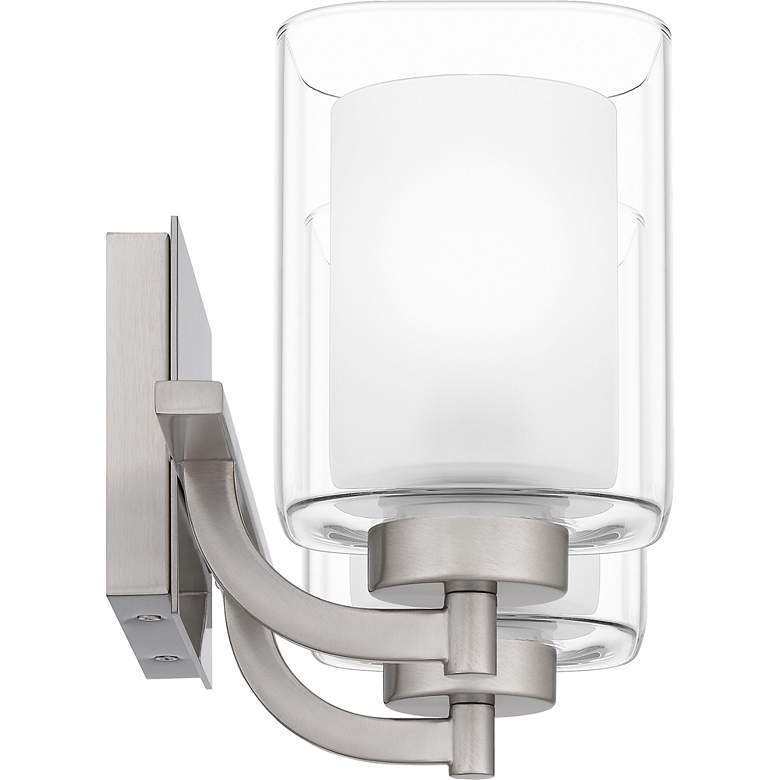 Image 4 Kolt 2-Light Brushed Nickel Vanity Light more views