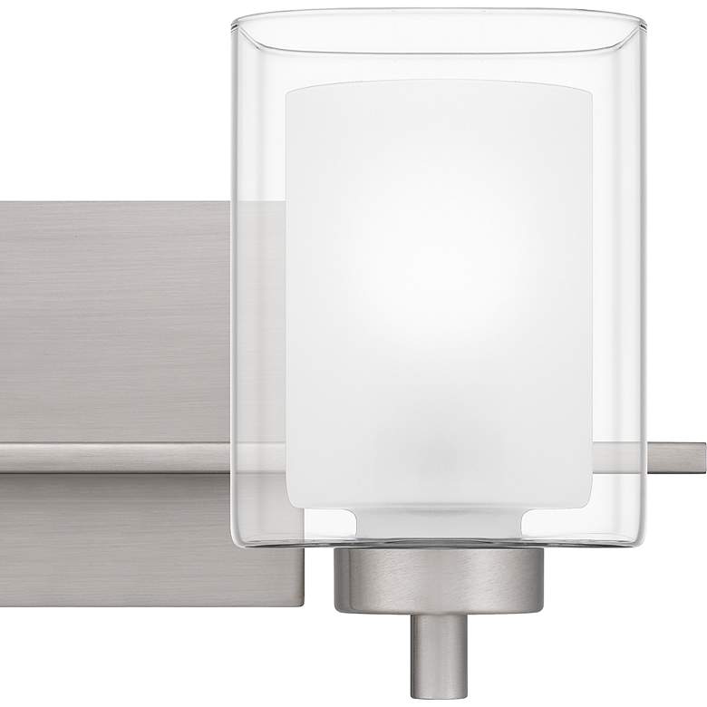 Image 5 Kolt 2-Light Brushed Nickel Vanity Light more views