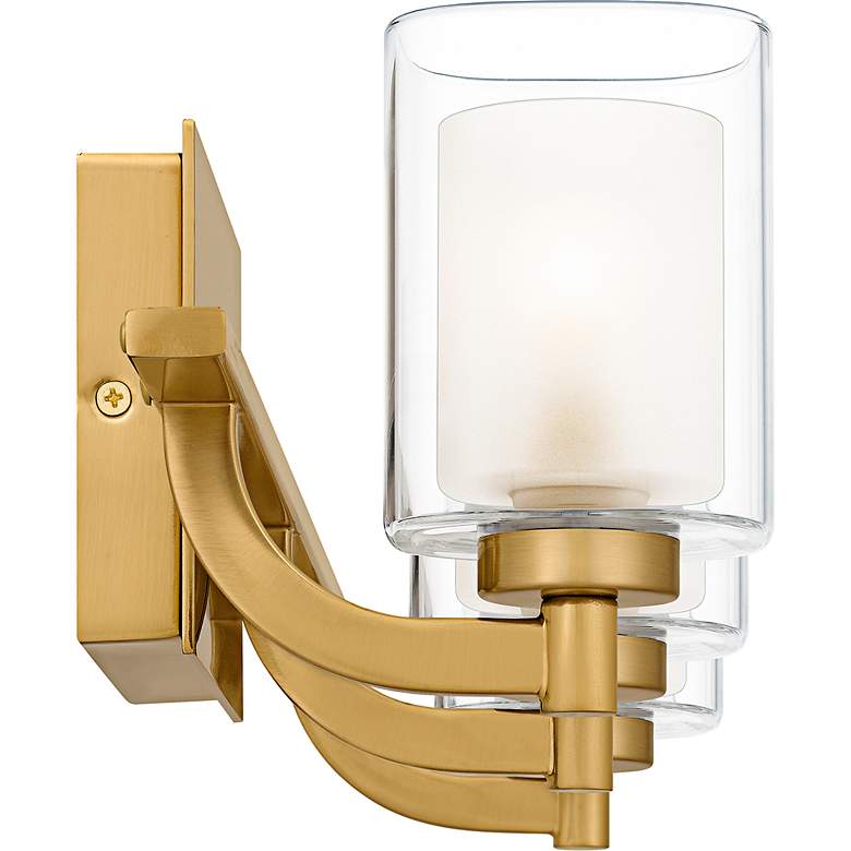 Image 4 Kolt 3-Light Brushed Gold Bath Light more views