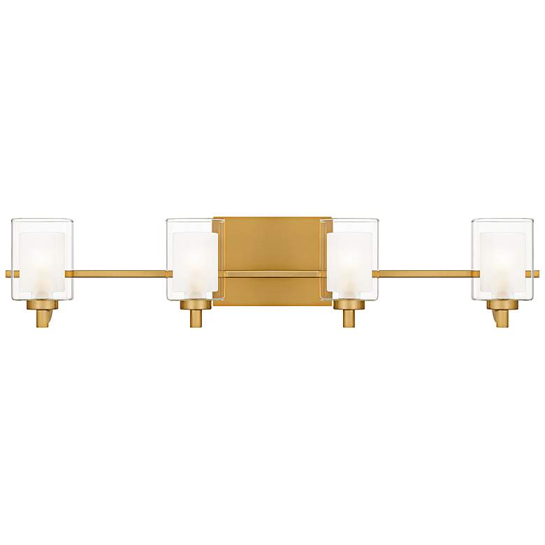 Image 1 Kolt 4-Light Brushed Gold Bath Light