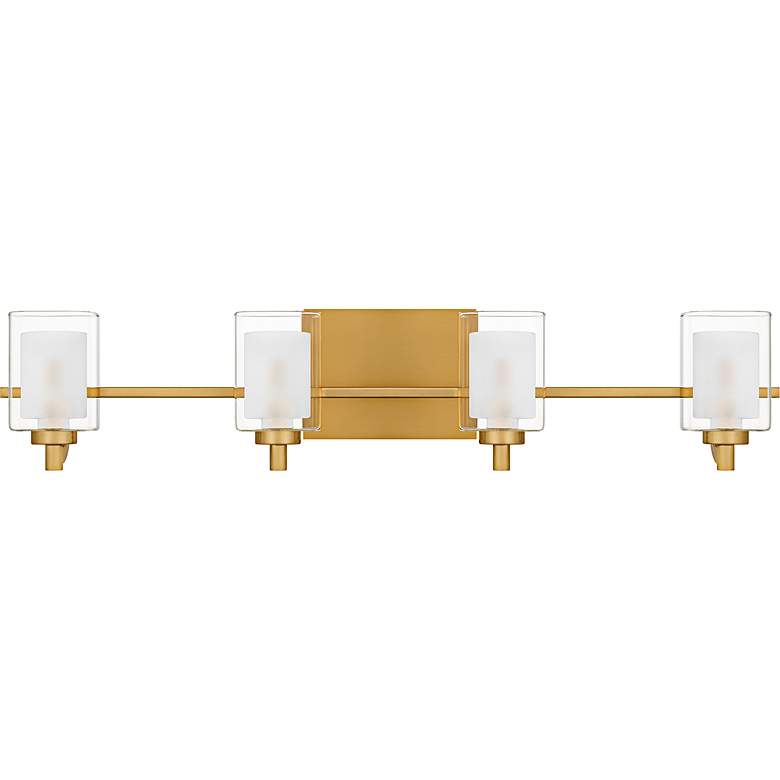 Image 2 Kolt 4-Light Brushed Gold Bath Light more views