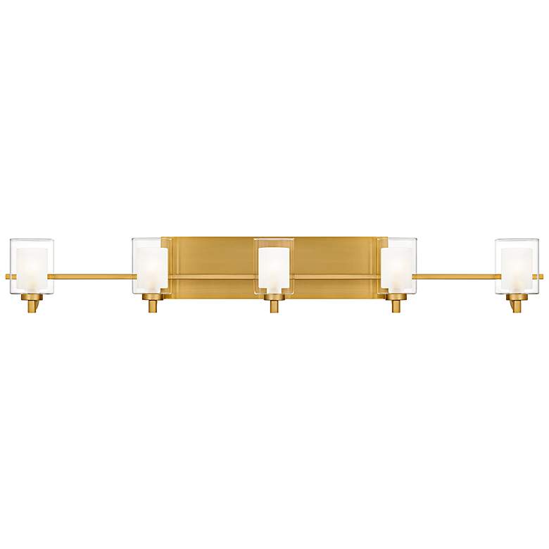 Image 1 Kolt 5-Light Brushed Gold Bath Light