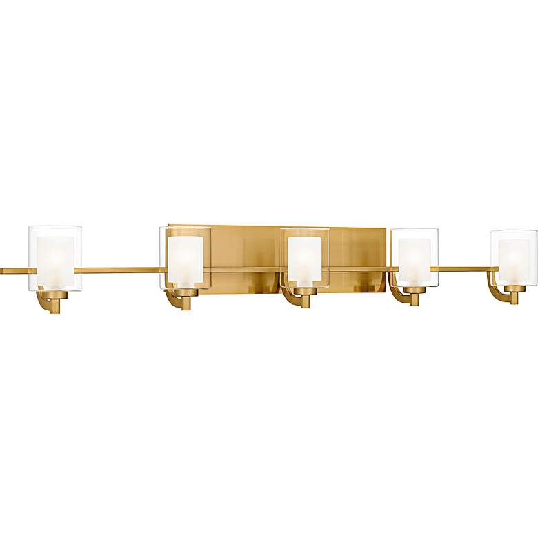 Image 3 Kolt 5-Light Brushed Gold Bath Light more views