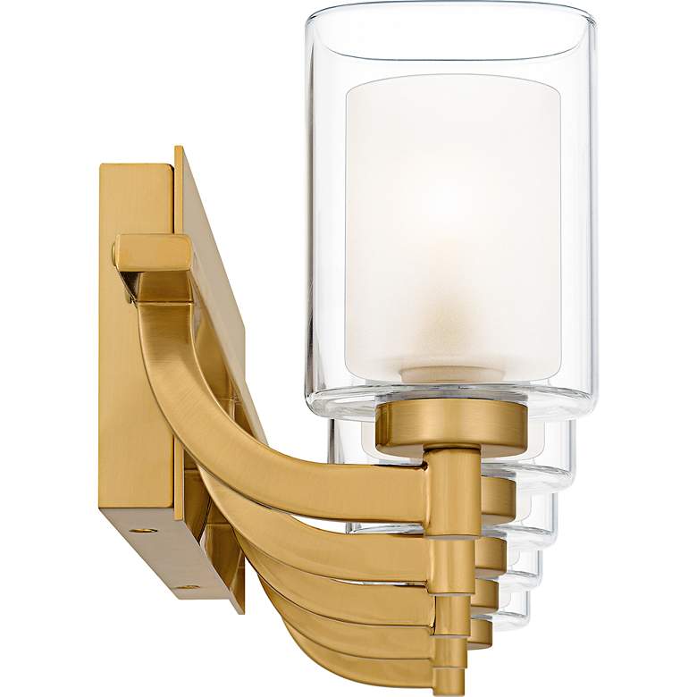 Image 4 Kolt 5-Light Brushed Gold Bath Light more views