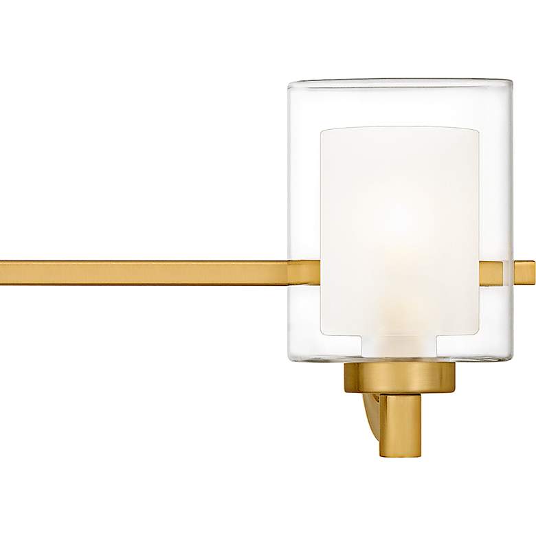 Image 5 Kolt 5-Light Brushed Gold Bath Light more views