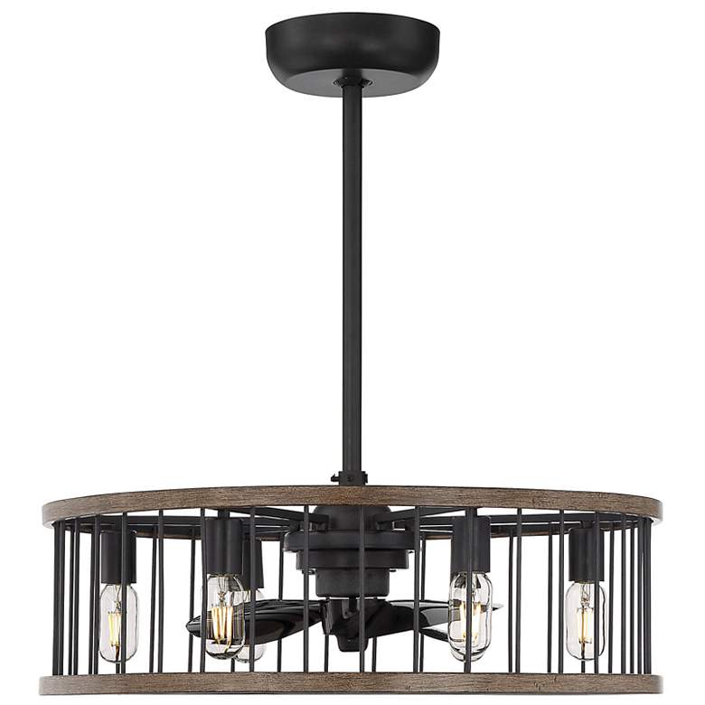 Image 3 Kona 6-Light Fan D'Lier in Sapele