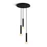 1_Koncept Combi Pendant 12" Circular 3 Black