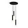 Koncept Combi Pendant 12" Circular 3 Black
