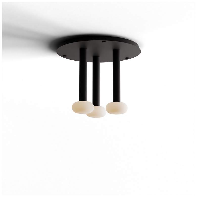 Image 2 Koncept Combi Pendant 12" Circular 3 Black more views