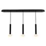 1_Koncept Combi Pendant 12" Linear 3 Black