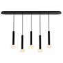 1_Koncept Combi Pendant 12" Linear 5 Black