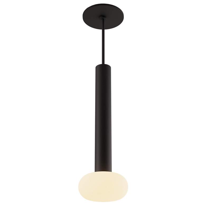 Image 1 Koncept Combi Pendant 12" Single Black, Glass Ball