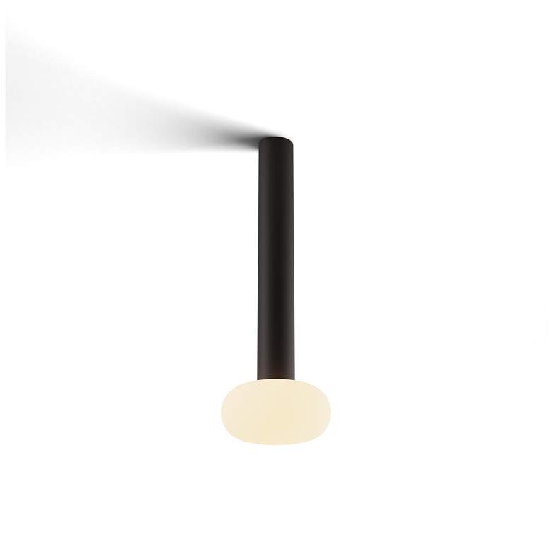 Image 3 Koncept Combi Pendant 12" Single Black, Glass Ball more views