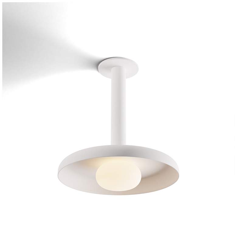 Image 2 Koncept Combi Pendant 12" Single White 12" shade (White) more views