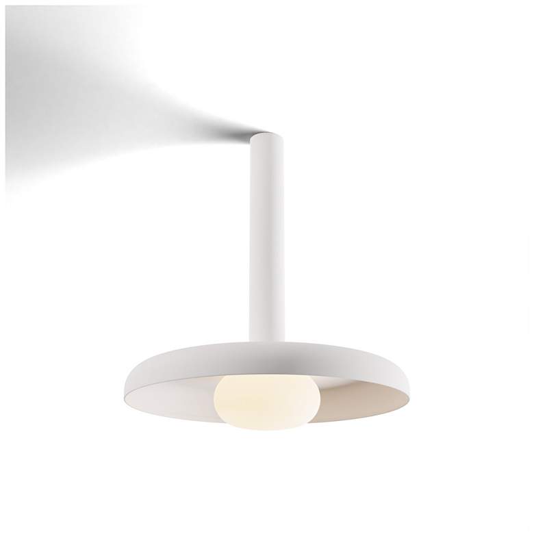 Image 3 Koncept Combi Pendant 12" Single White 12" shade (White) more views