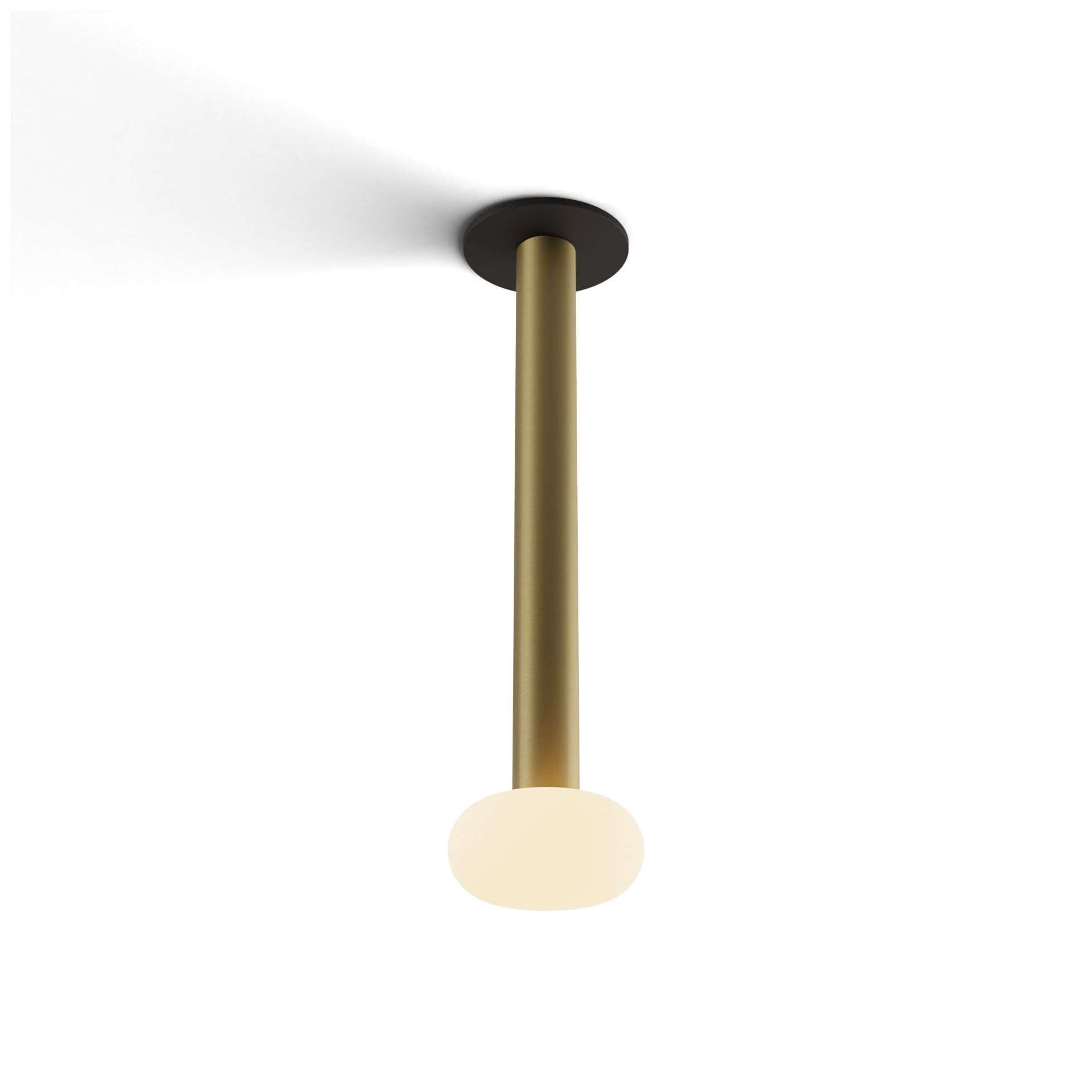 Image 3 Koncept Combi Pendant 16" Single Brass more views