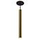 Koncept Combi Pendant 16" Single Brass