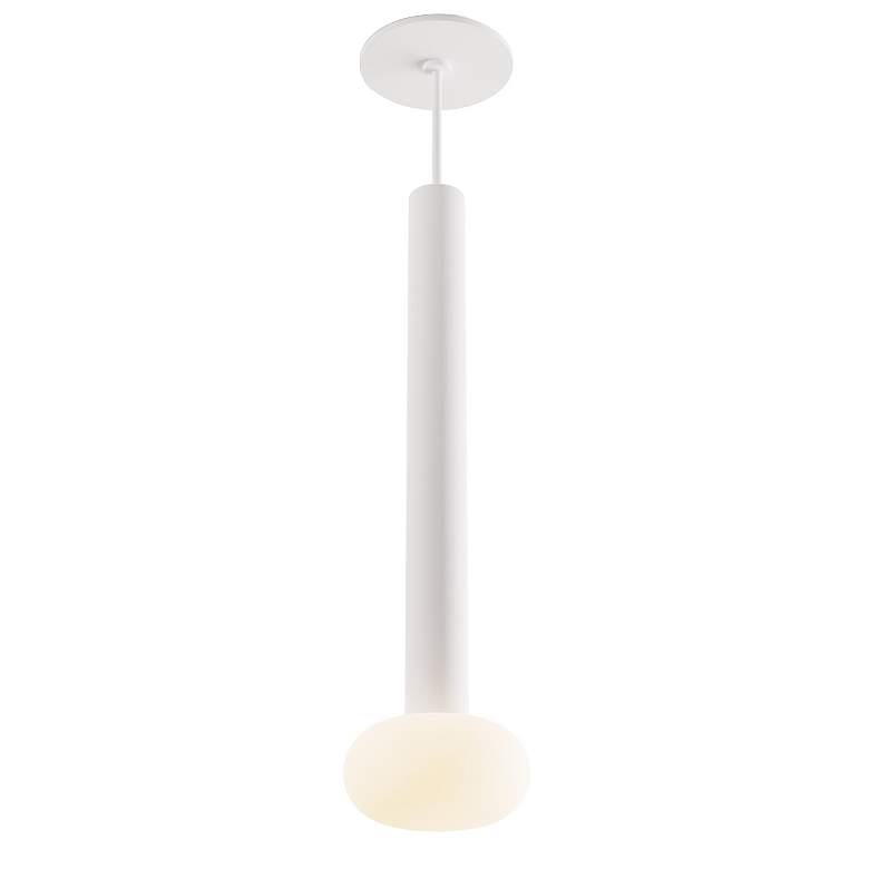 Image 1 Koncept Combi Pendant 16" Single White Glass Ball